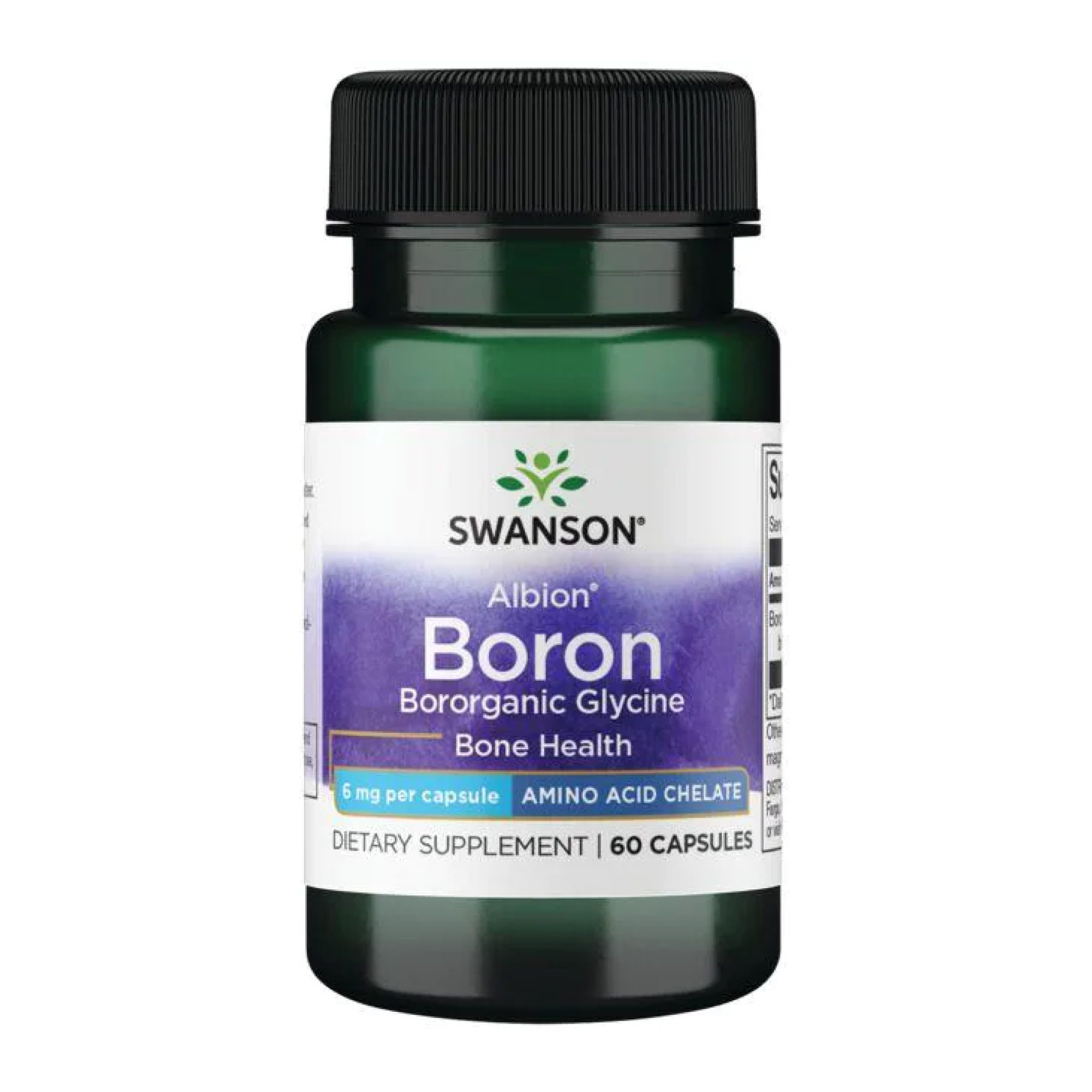 Boron Boroganic Glycine 6mg - 60caps Boron Boroganic Glycine 6mg - 60caps