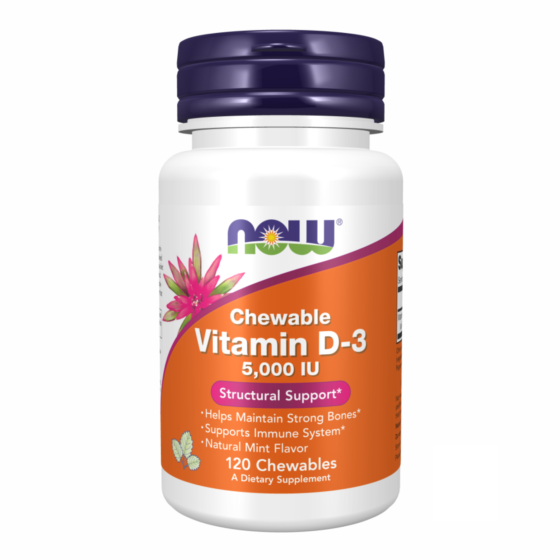 VIT D-3 5000 IU Chewable Mint - 120 loz VIT D-3 5000 IU Chewable Mint - 120 loz