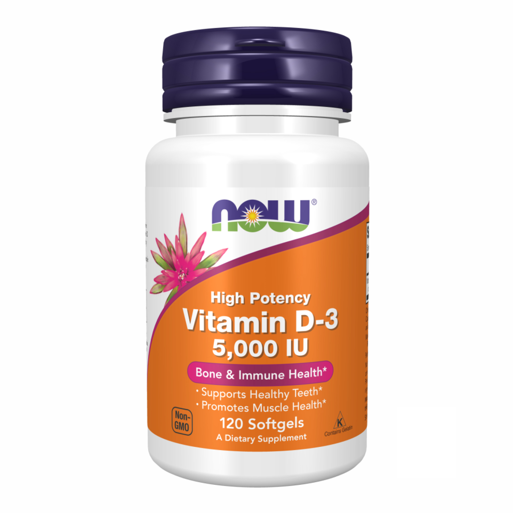 VIT D-3 5000 IU - 120 sgels VIT D-3 5000 IU - 120 sgels
