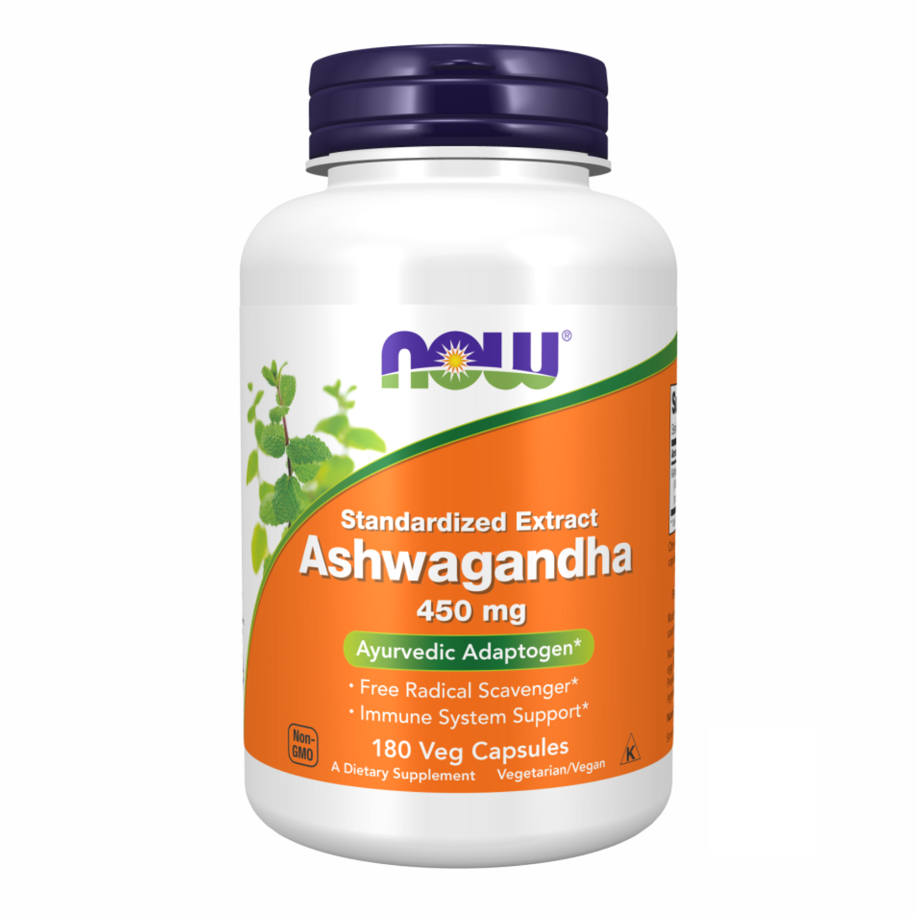 Ashwagandha 450 mg - 180 vcaps Ashwagandha 450 mg - 180 vcaps