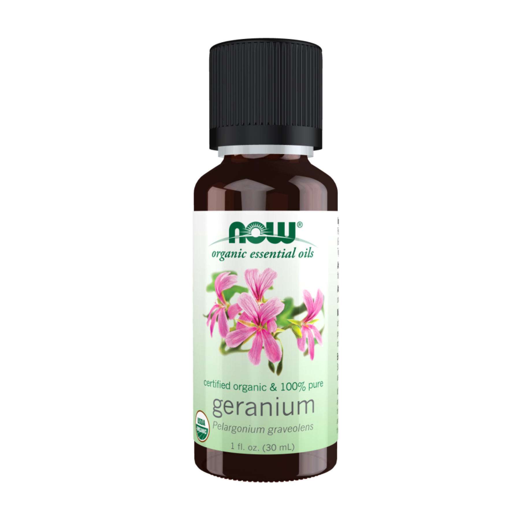 Organic Geranium Oil - 30ml (До 01.27) Organic Geranium Oil - 30ml (До 01.27)