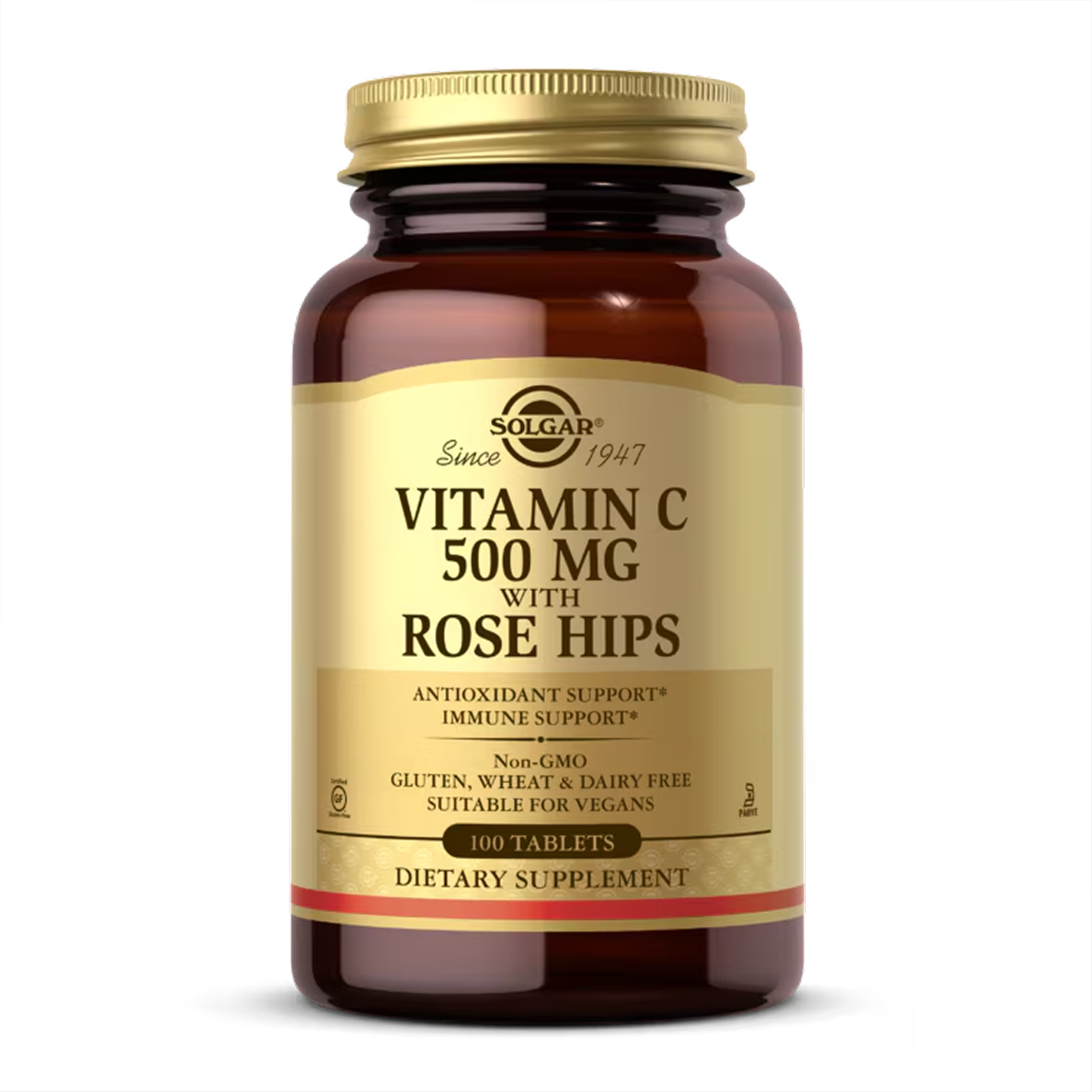 Vitamin C with Rose Hips 500mg - 100 tabs Vitamin C with Rose Hips 500mg - 100 tabs