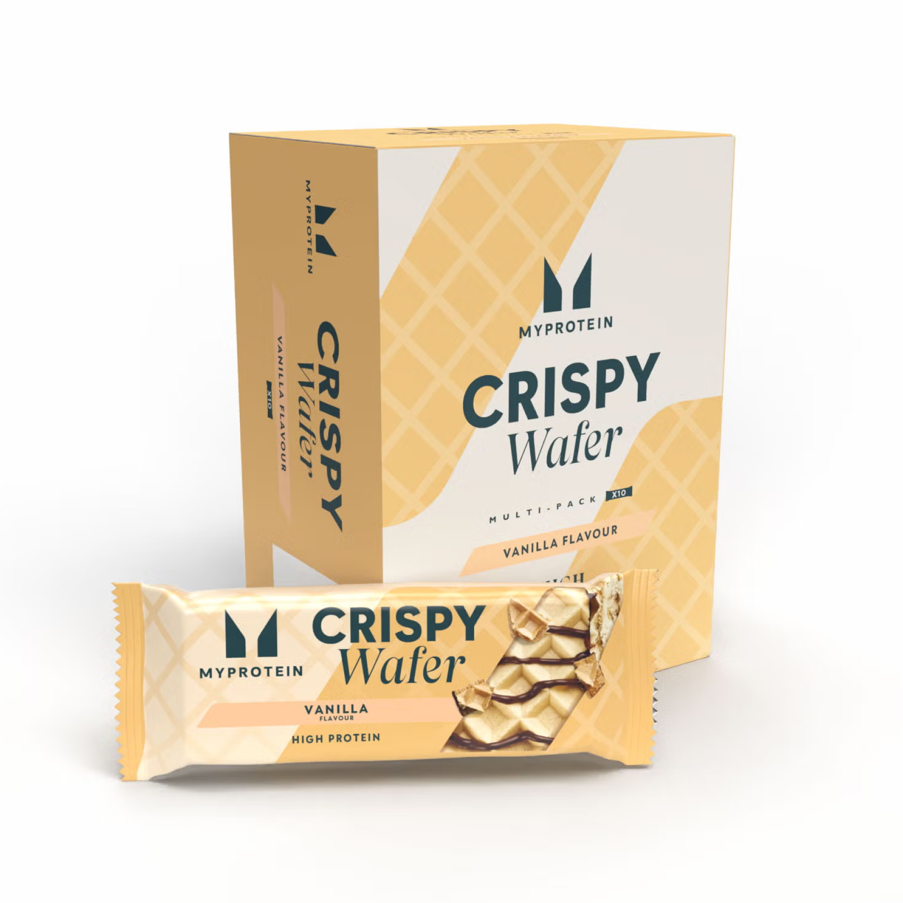 Crispy Wafer - 10x40g Vanilla Crispy Wafer - 10x40g Vanilla