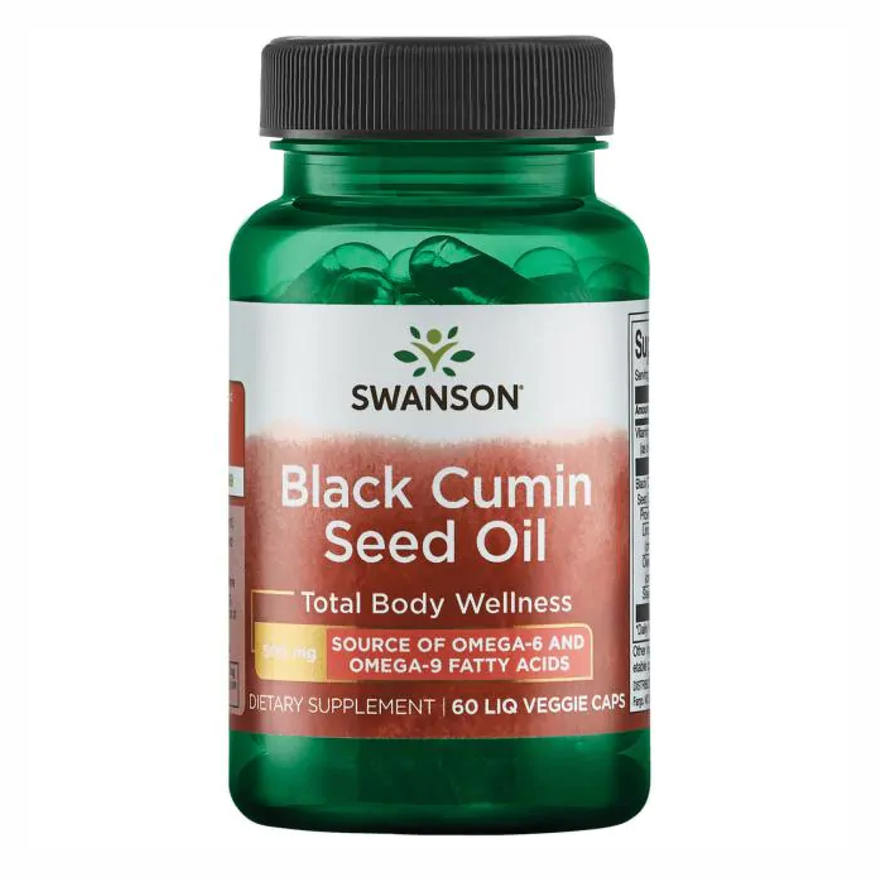 Black Cumin Seed Oil 500 mg - 60 Liq Vegcap Black Cumin Seed Oil 500 mg - 60 Liq Vegcap