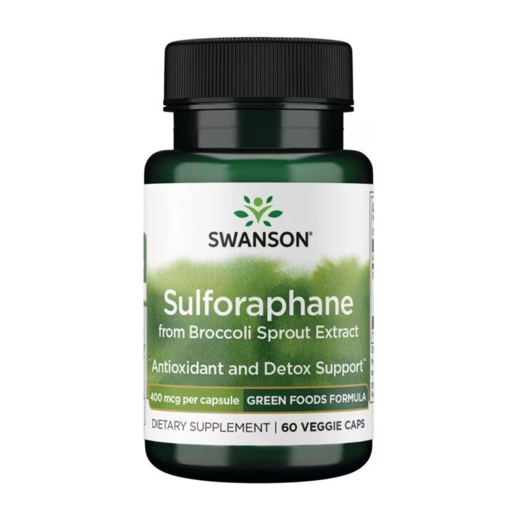 Sulforaphane from Broccoli Sprout Extract 400 mcg - 60veg caps Sulforaphane from Broccoli Sprout Extract 400 mcg - 60veg caps