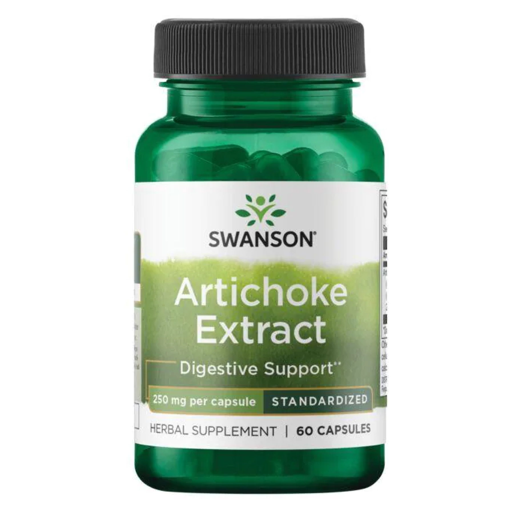 Artichoke Extract Standardized 250 mg - 60caps Artichoke Extract Standardized 250 mg - 60caps