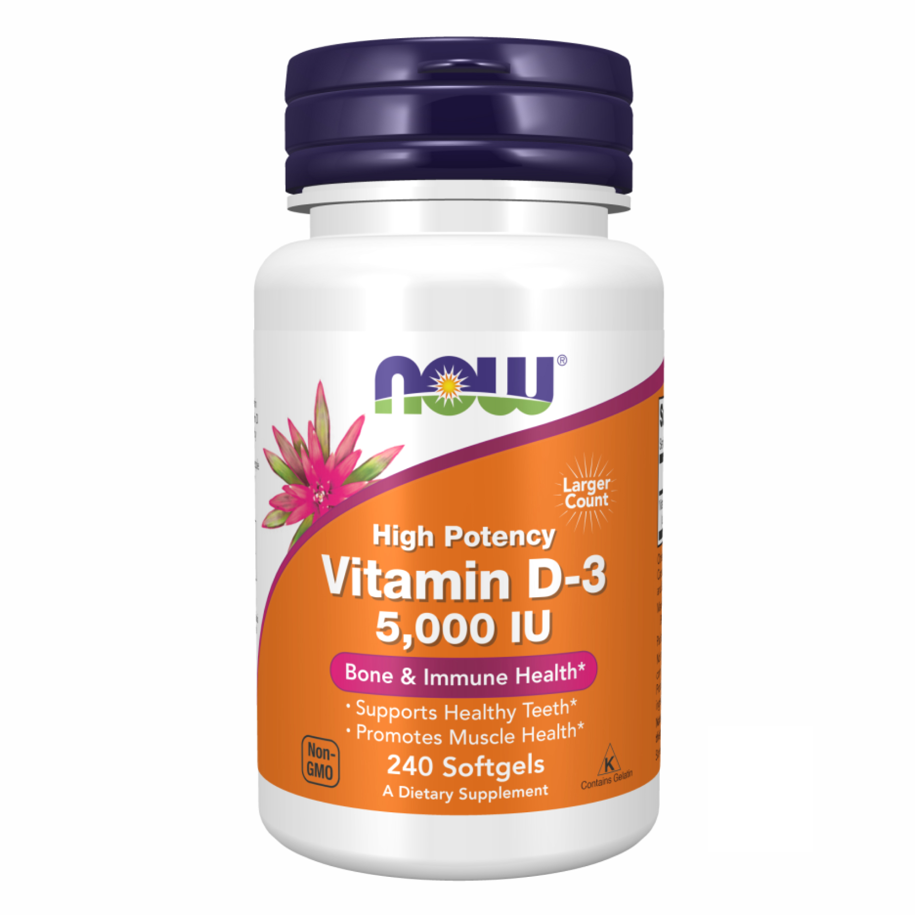 VIT D-3 5000 IU - 240 sgels VIT D-3 5000 IU - 240 sgels