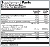 Stress B Magnesium Glycinate - 60 vcaps. Зображення №2
