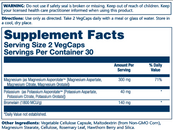 Magnesium & Potassium Asporotate - 60 vcaps. Зображення №2