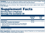 Adrenal 170mg - 60 vcaps. Зображення №2 Adrenal 170mg - 60 vcaps. Зображення №2