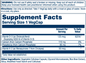 Vitamin D-3 & K-2 - 60 vcaps. Зображення №2 Vitamin D-3 & K-2 - 60 vcaps. Зображення №2