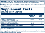 Vitamin D-3 & K-2 - 120 vcaps. Зображення №2 Vitamin D-3 & K-2 - 120 vcaps. Зображення №2