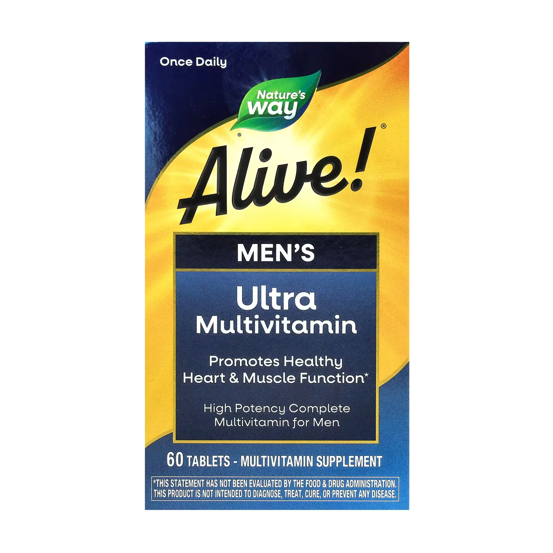 Once Daily Men's Ultra Multivitamin - 60 tabs Once Daily Men's Ultra Multivitamin - 60 tabs
