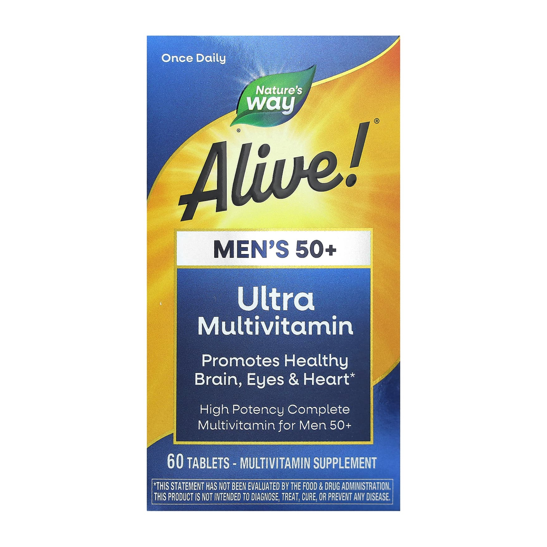 Once Daily Men's 50+ Ultra Multivitamin - 60 tabs Once Daily Men's 50+ Ultra Multivitamin - 60 tabs