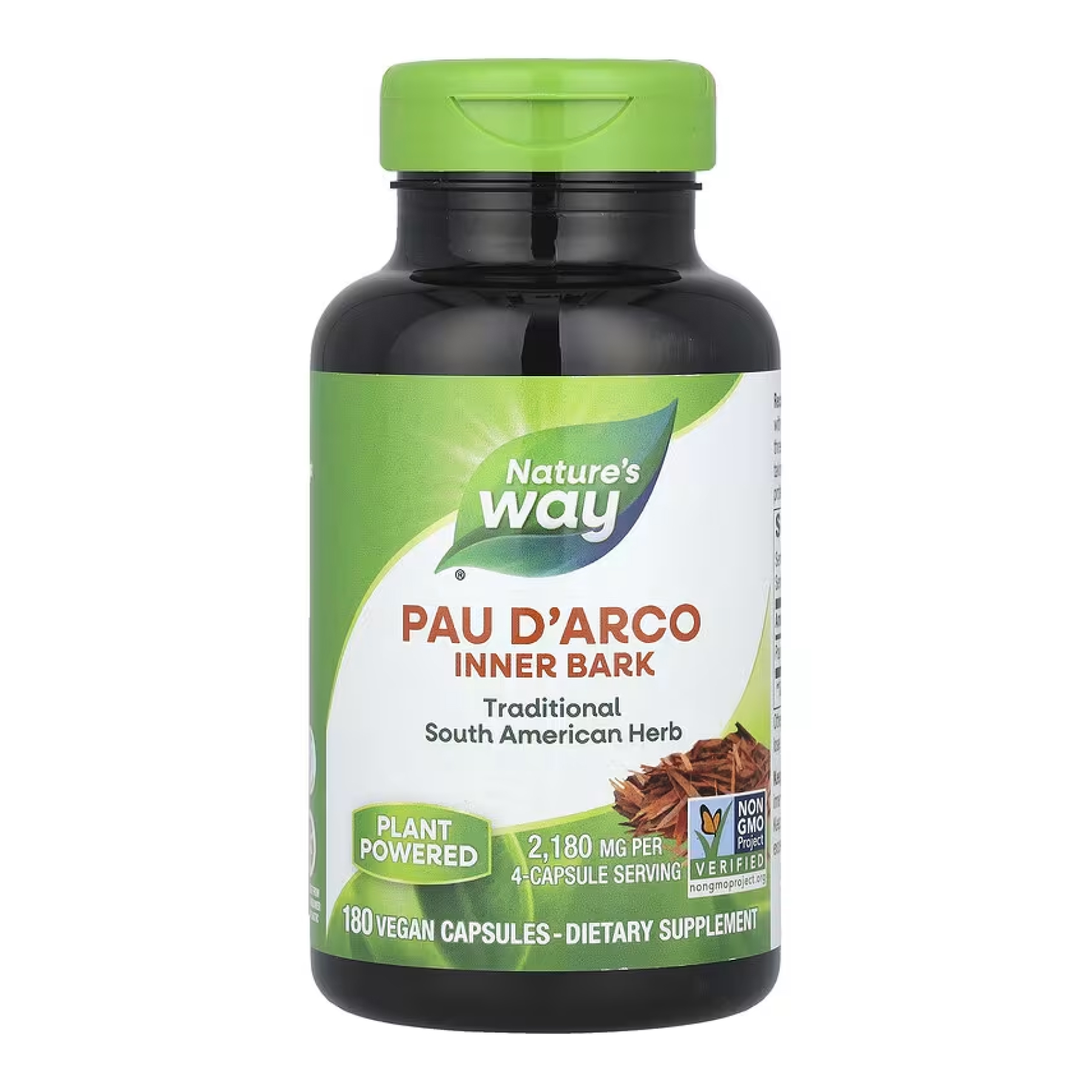Pau D'Arco Inner Bark - 180 капсул Pau D'Arco Inner Bark - 180 капсул