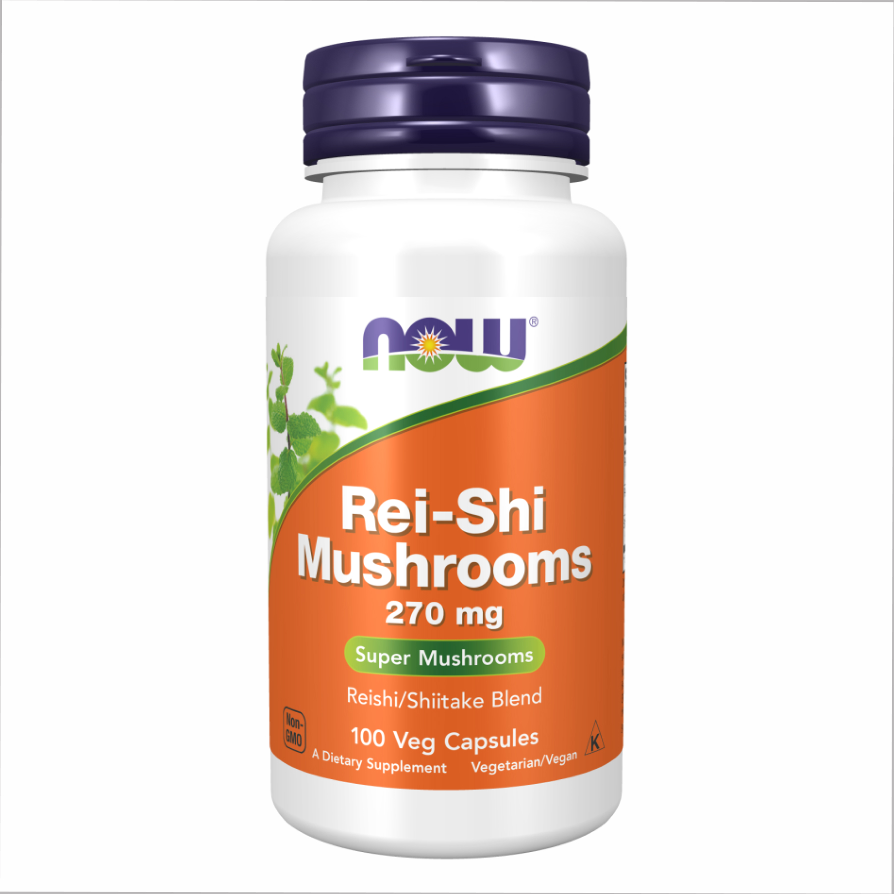 Rei-Shi Mushrooms 270 mg - 100 vcaps Rei-Shi Mushrooms 270 mg - 100 vcaps