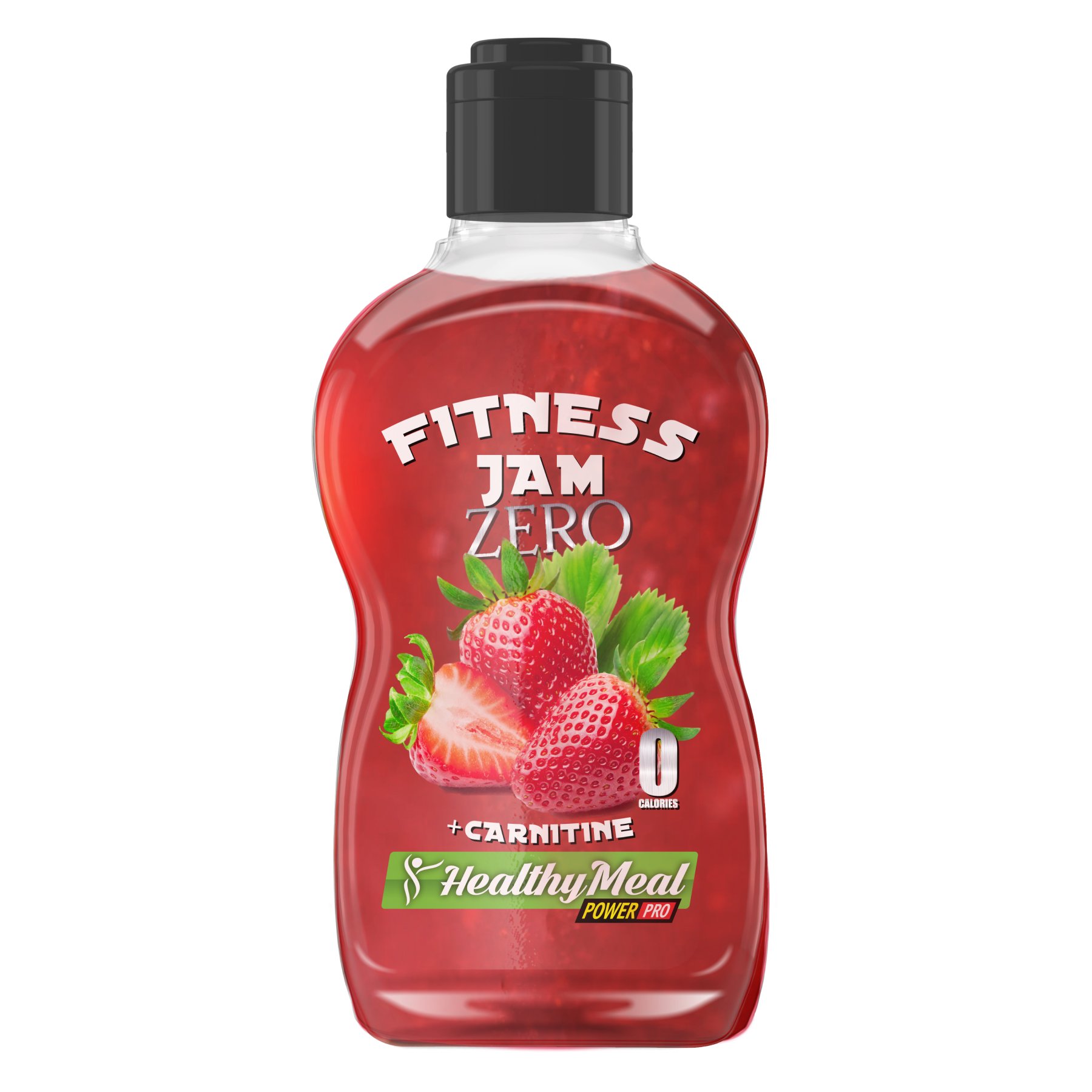 Fitnes Jam Sugar Free + L Carnitine - 200g Strawberry Fitnes Jam Sugar Free + L Carnitine - 200g Strawberry