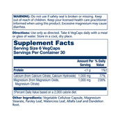 Cal-Mag Citrate - 180 veg caps. Зображення №2 Cal-Mag Citrate - 180 veg caps. Зображення №2