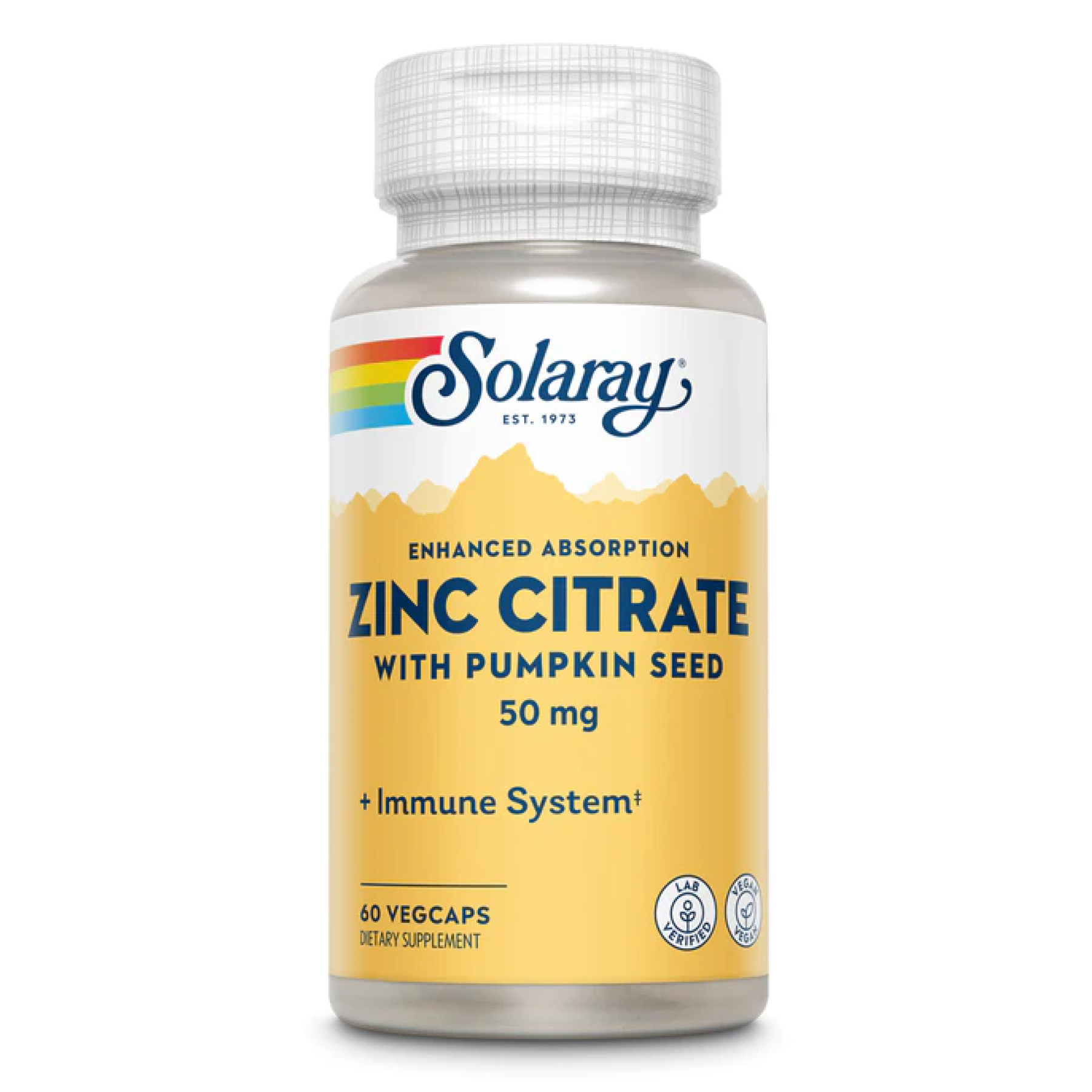 Zinc Citrate 50mg - 60 vcaps Zinc Citrate 50mg - 60 vcaps