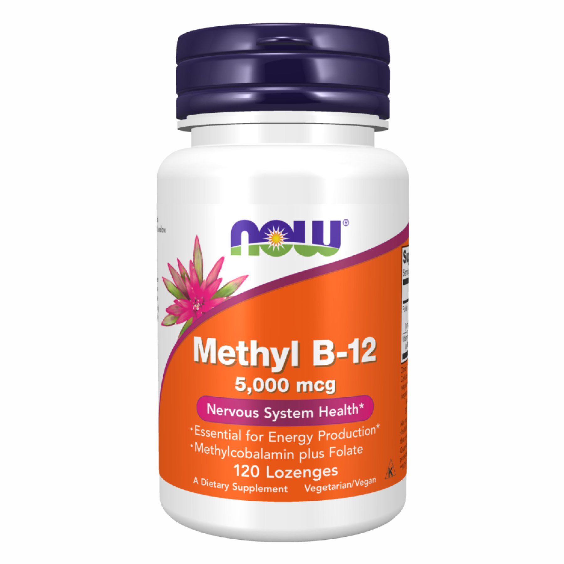 Methyl B-12 5000mcg - 120 lozenges Methyl B-12 5000mcg - 120 lozenges