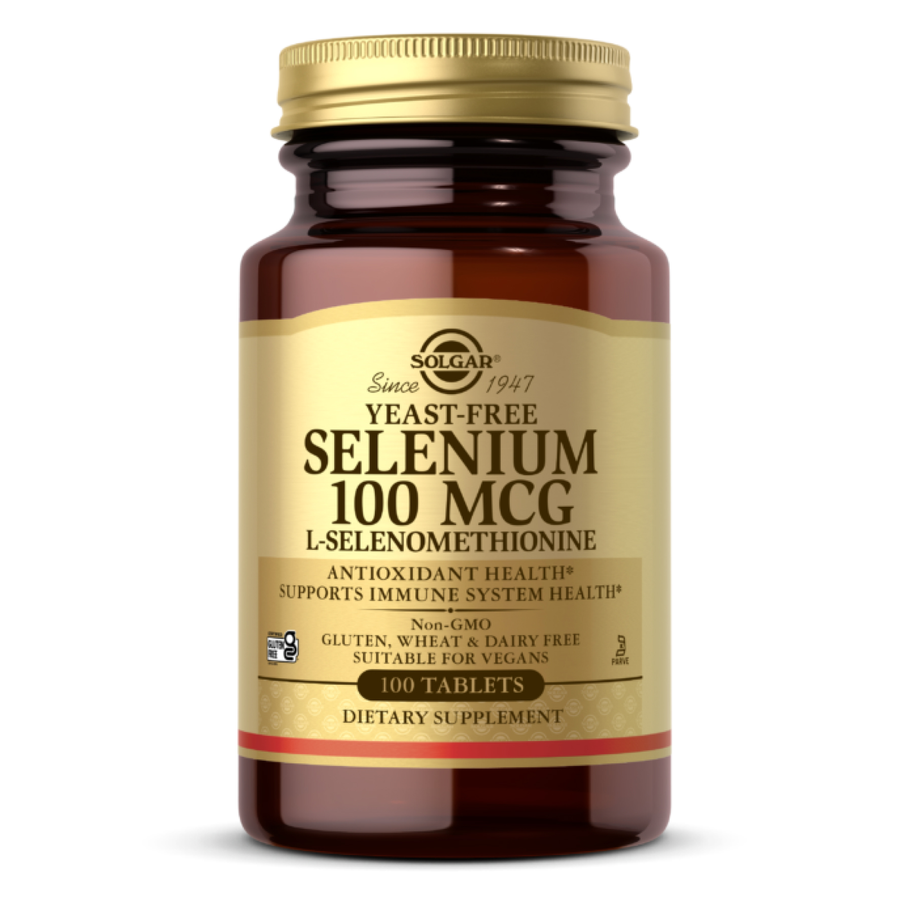 Selenium Yeast-Free 100mcg - 100 таблеток Selenium Yeast-Free 100mcg - 100 таблеток