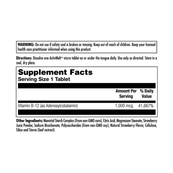 B12 Adenosylcobalamin 1000mcg - 90 tabs. Зображення №2 B12 Adenosylcobalamin 1000mcg - 90 tabs. Зображення №2