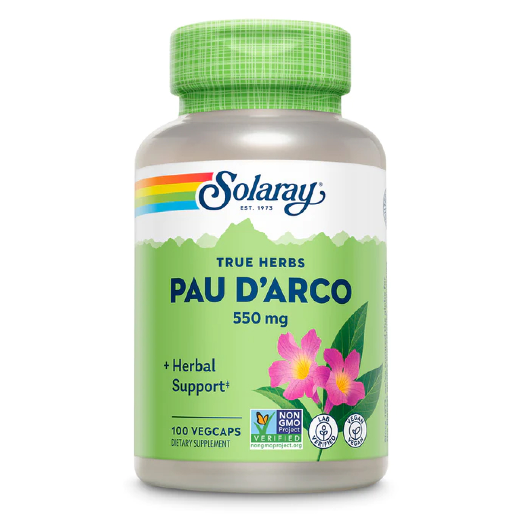 Pau D'Arco Bark 550mg - 100 vcaps Pau D'Arco Bark 550mg - 100 vcaps