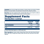 Biotin 5000mcg - 60 Lozenges Natural Peach, Strawberry, Banana. Зображення №2 Biotin 5000mcg - 60 Lozenges Natural Peach, Strawberry, Banana. Зображення №2