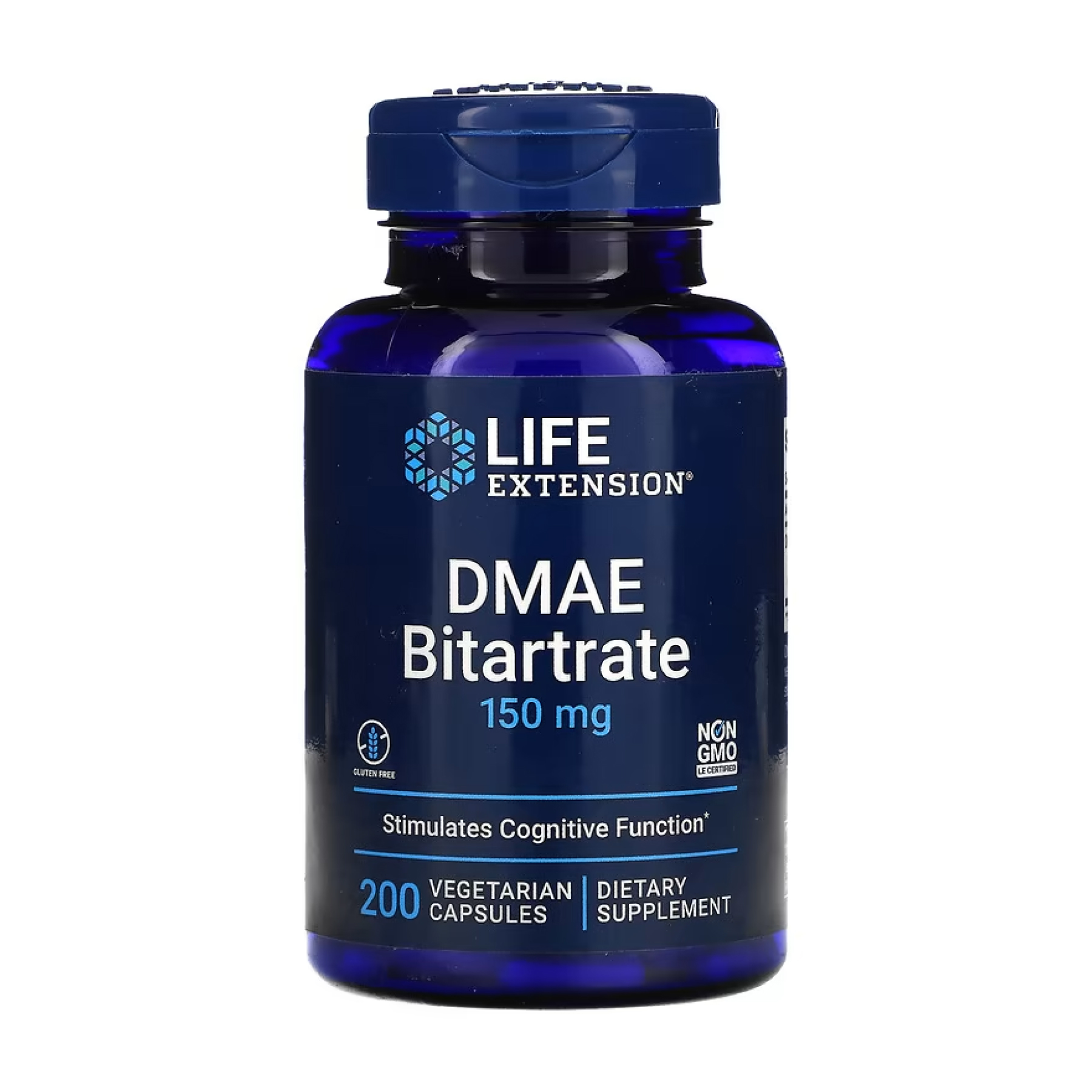 DMAE Bitartrate 150mg - 200 vcaps DMAE Bitartrate 150mg - 200 vcaps