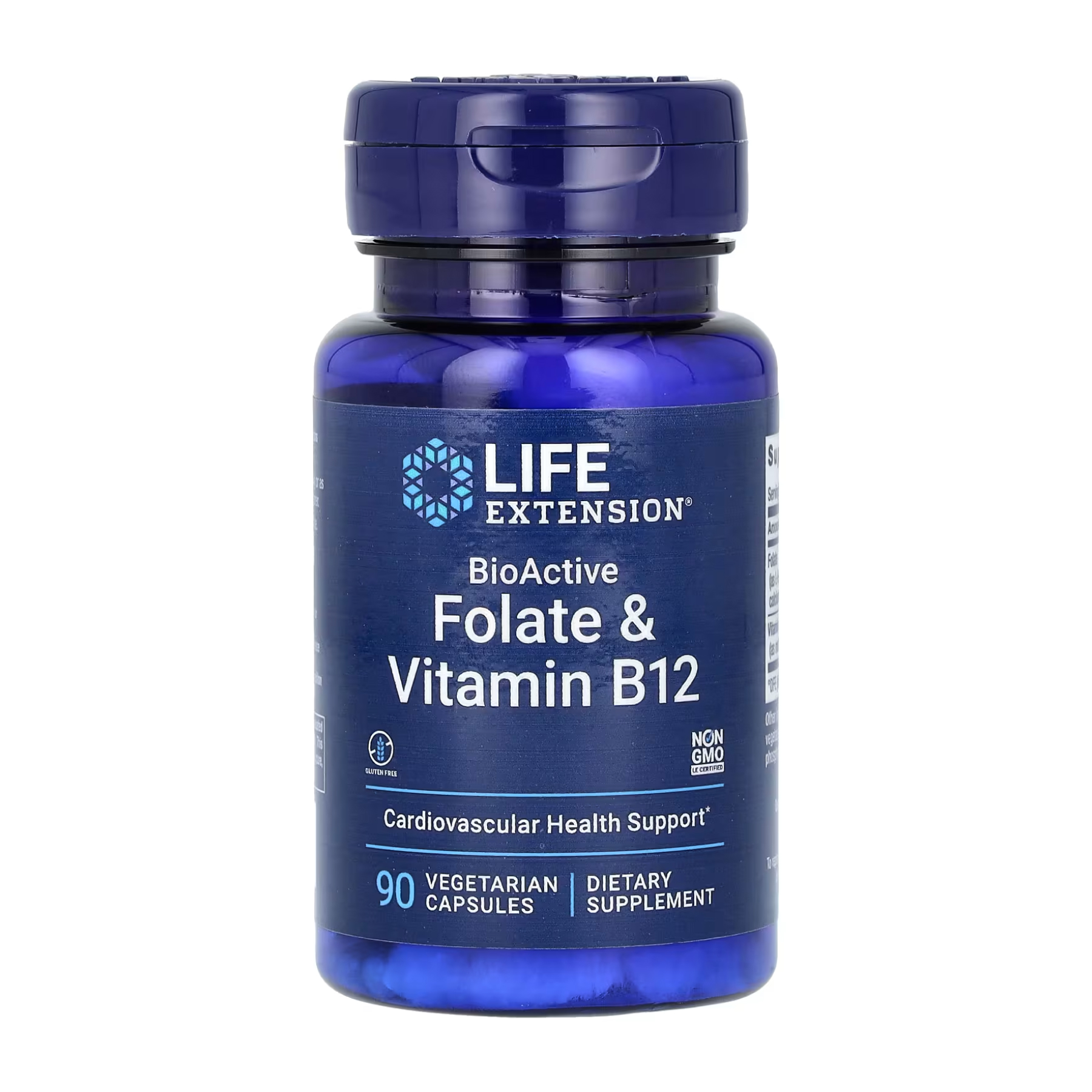 BioActive Folate & Vitamin B12 - 90 vcaps BioActive Folate & Vitamin B12 - 90 vcaps