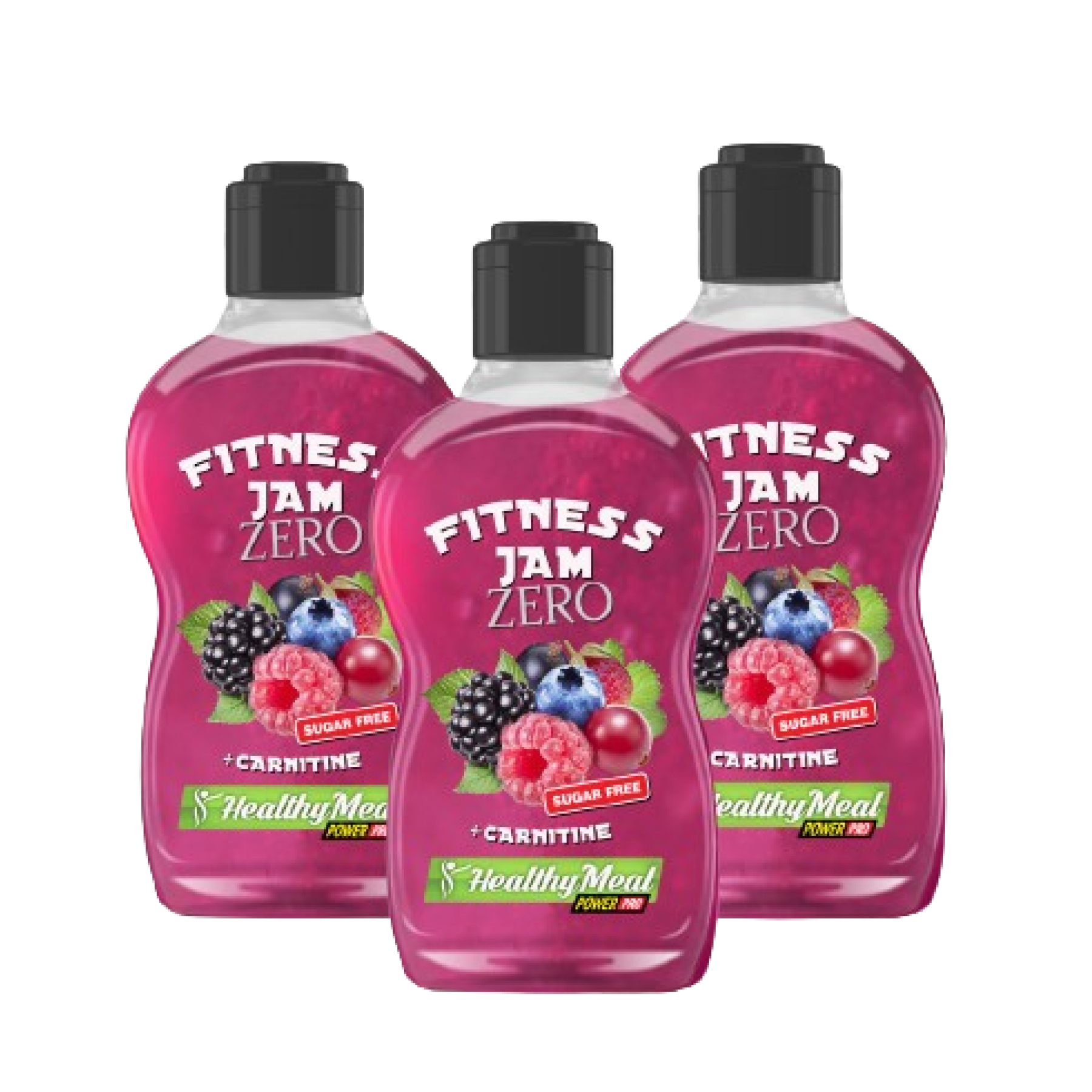 Fitnes Jam Sugar Free + L Carnitine - 200g Forest Fruit Fitnes Jam Sugar Free + L Carnitine - 200g Forest Fruit