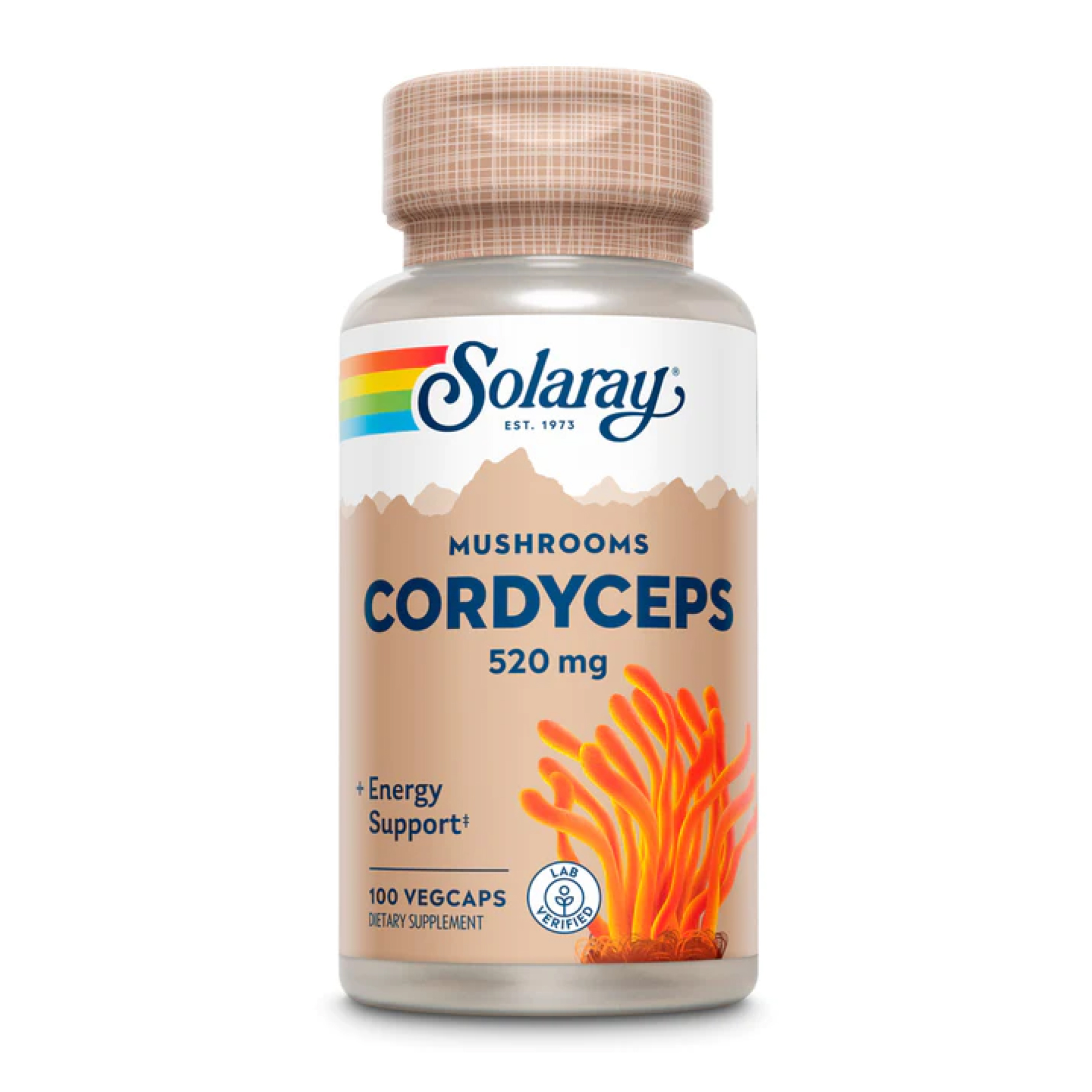Cordyceps Mushroom 520mg - 100 vcaps Cordyceps Mushroom 520mg - 100 vcaps