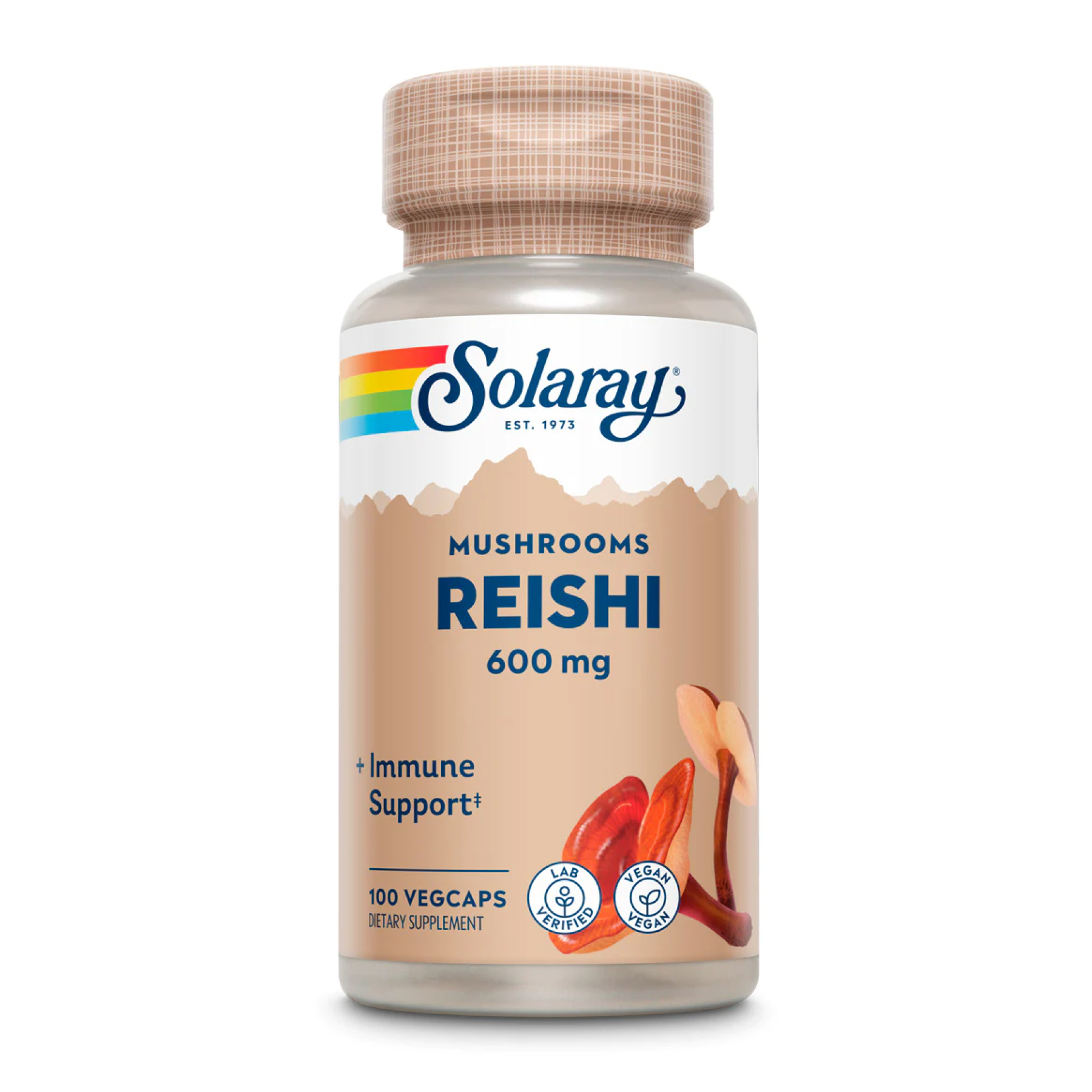 Reishi Mushroom 600mg - 100ct Reishi Mushroom 600mg - 100ct