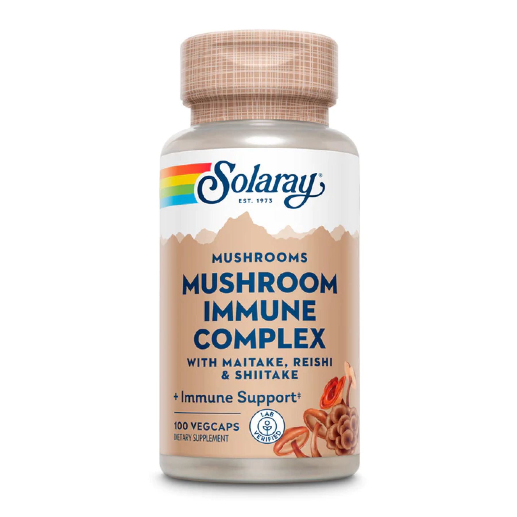 Mushroom Immune Complex 600mg - 100 vcaps Mushroom Immune Complex 600mg - 100 vcaps