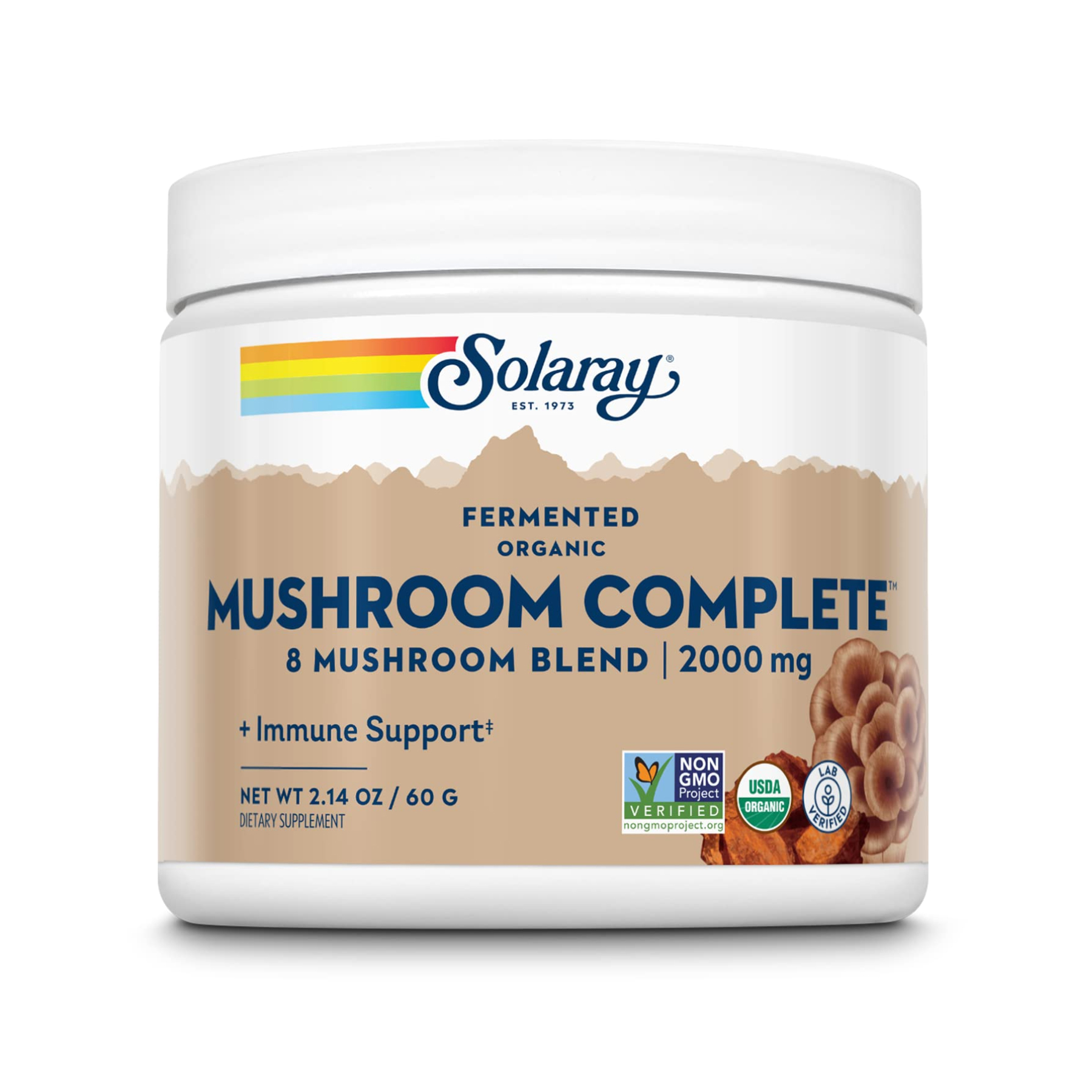 Organic Fermented Mushroom Complete 2000mg - 60g Organic Fermented Mushroom Complete 2000mg - 60g