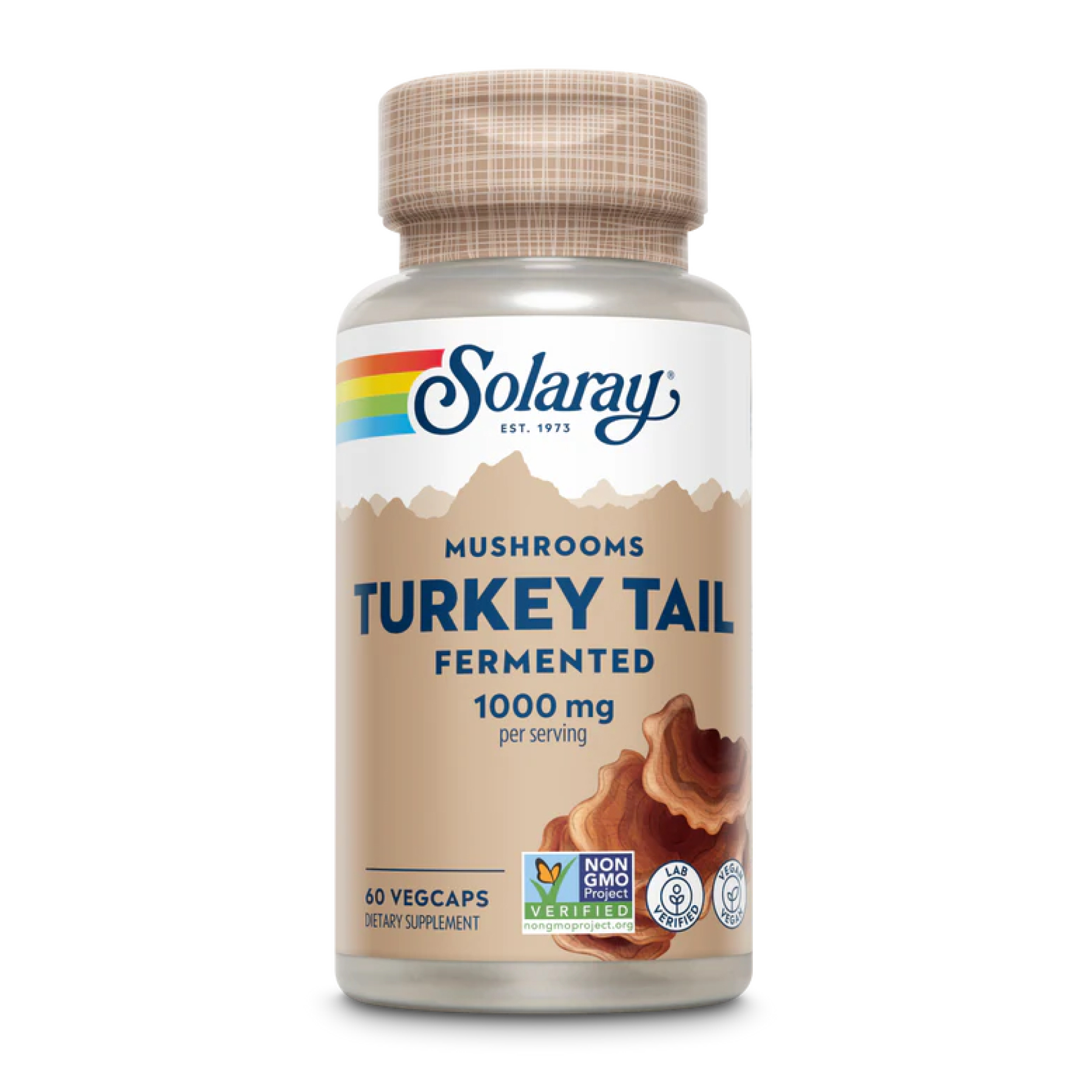 Org Grown Fermented Turkey Tall 500mg - 60 vcaps Org Grown Fermented Turkey Tall 500mg - 60 vcaps