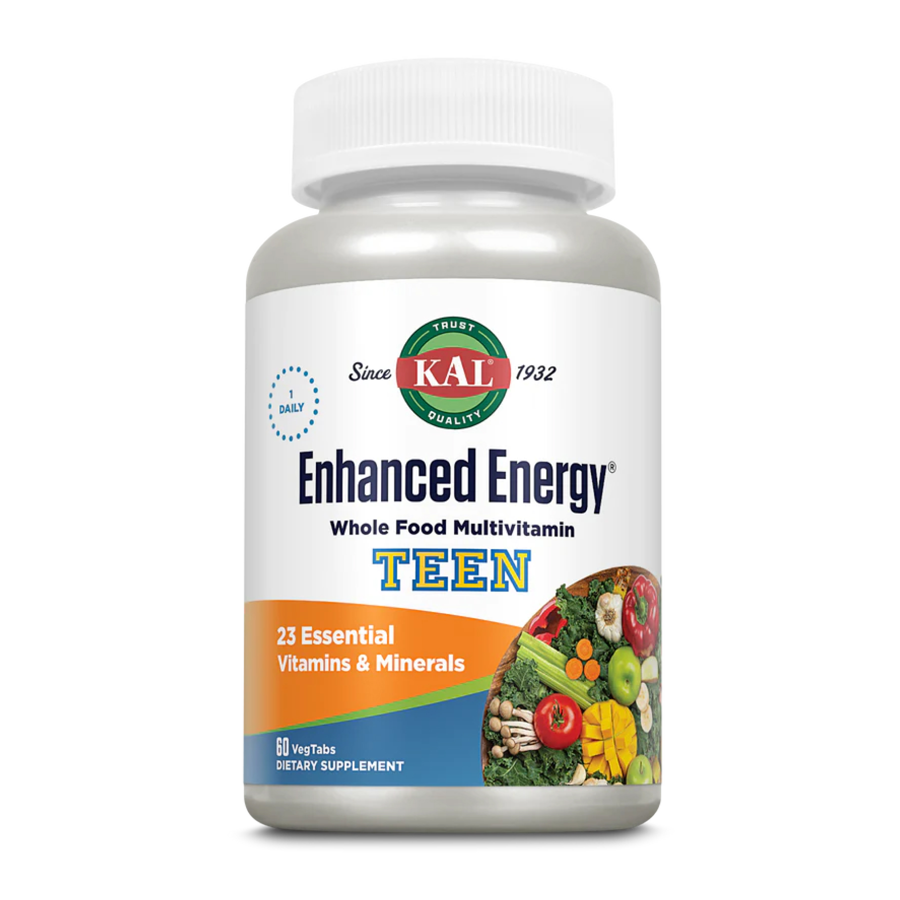 Enhanced Energy для підлітків - 60 таб. Enhanced Energy для підлітків - 60 таб.