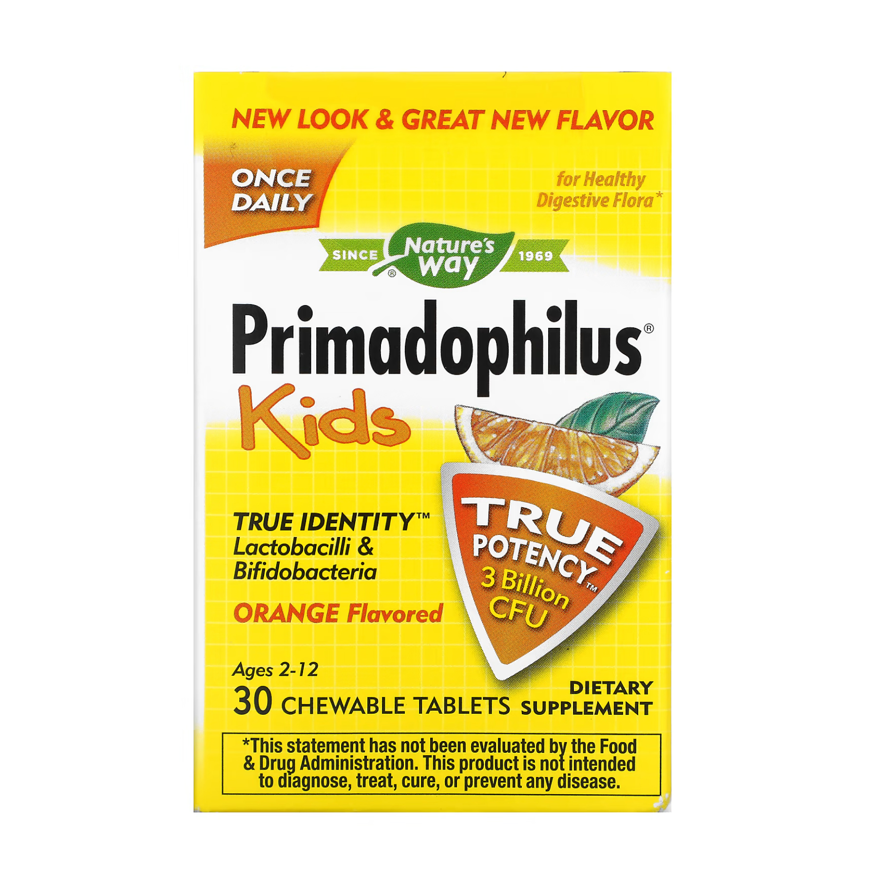 Kids Primadophilus - 30 tabs Orange Kids Primadophilus - 30 tabs Orange