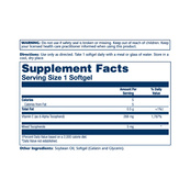Vitamin E d-Alpha Tocopherol 268mg - 50 softgels. Зображення №2 Vitamin E d-Alpha Tocopherol 268mg - 50 softgels. Зображення №2