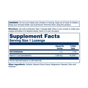 Vitamin B-12 2000mcg - 90 lozenges Natural Cherry. Зображення №2 Vitamin B-12 2000mcg - 90 lozenges Natural Cherry. Зображення №2