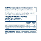 Calcium & Magnesium Citrate - 90 vcaps. Зображення №2
