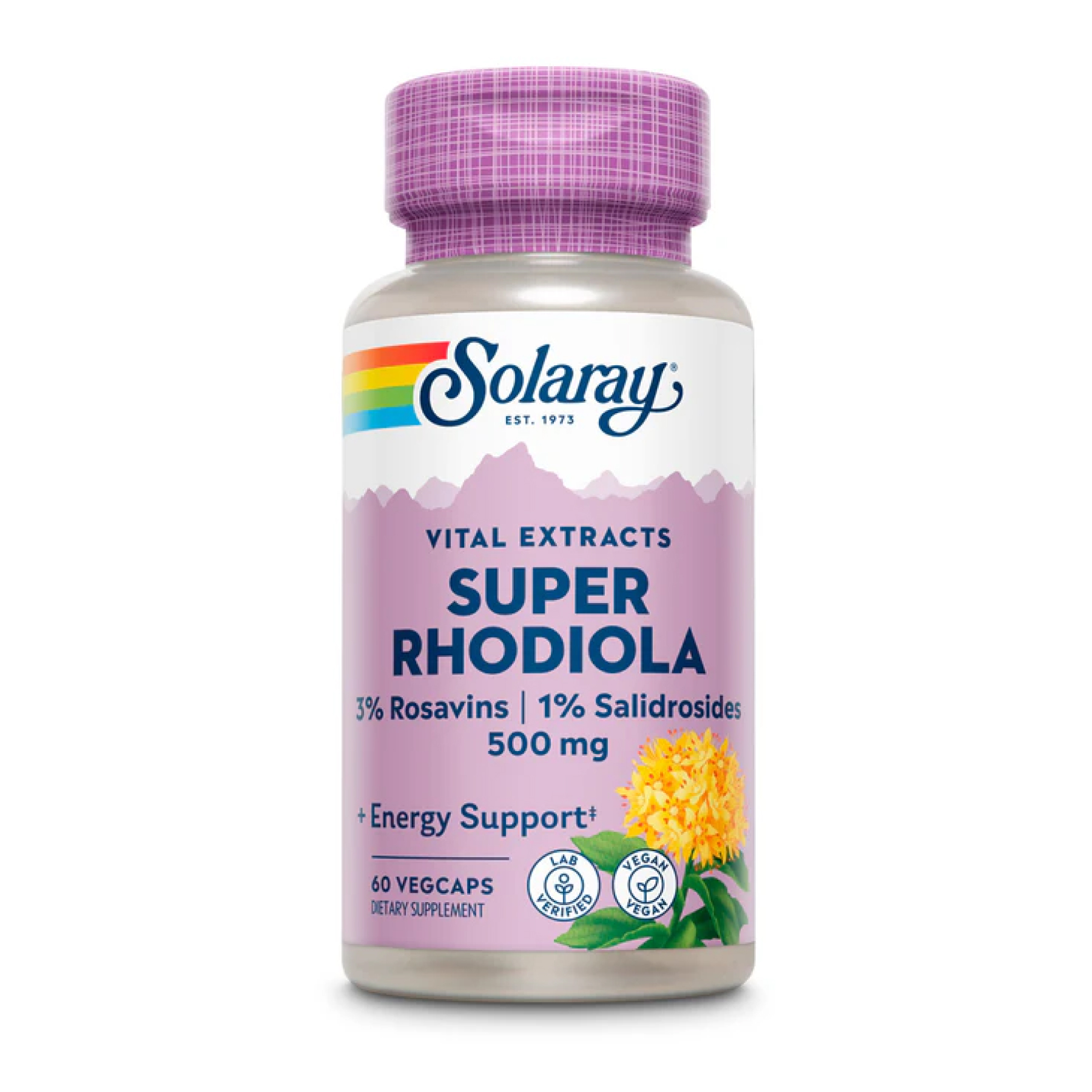 Super Rhodiola Root Extract 500mg - 60 vcaps Super Rhodiola Root Extract 500mg - 60 vcaps