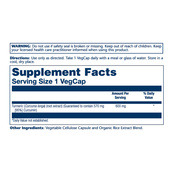 Turmeric Root Extract One 600mg - 30 vcaps. Зображення №2