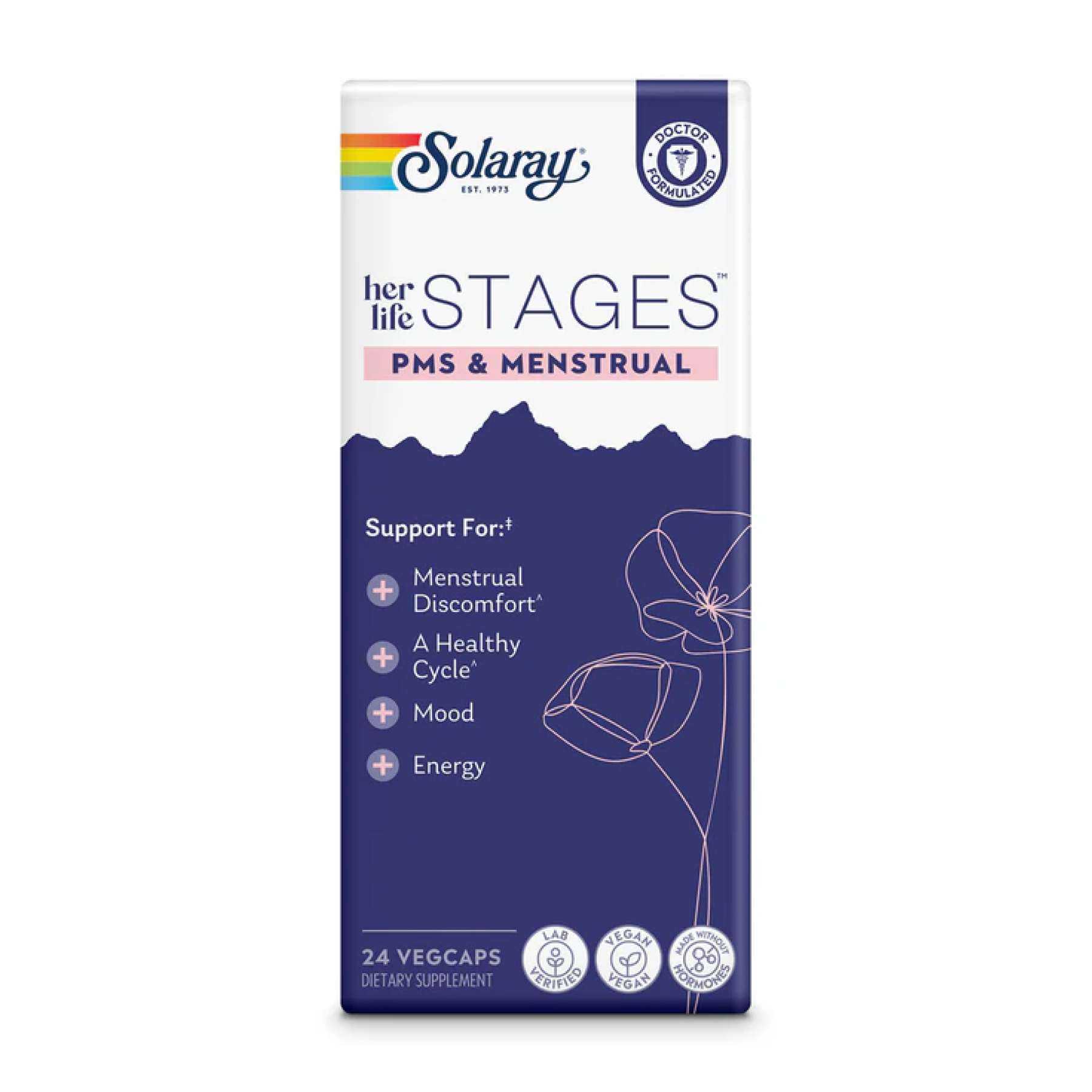 Womens Health Menstruation - 24 vcaps Womens Health Menstruation - 24 vcaps