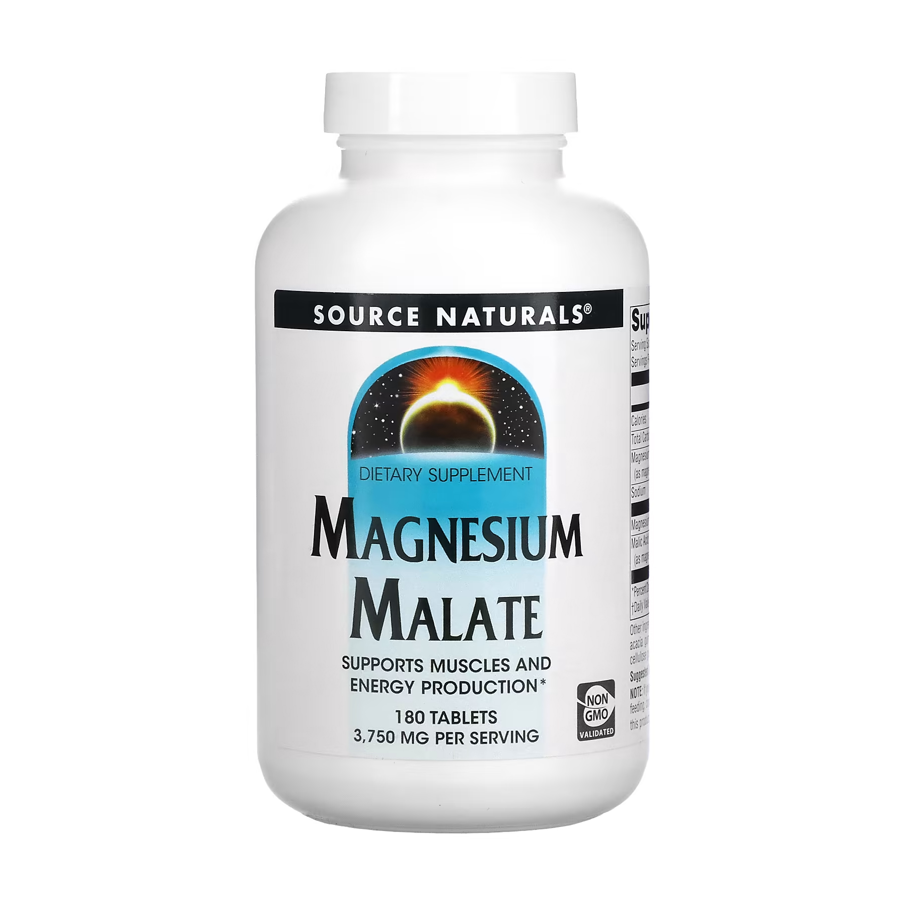 Magnesium Malate 1250 mg - 180 tabs Magnesium Malate 1250 mg - 180 tabs