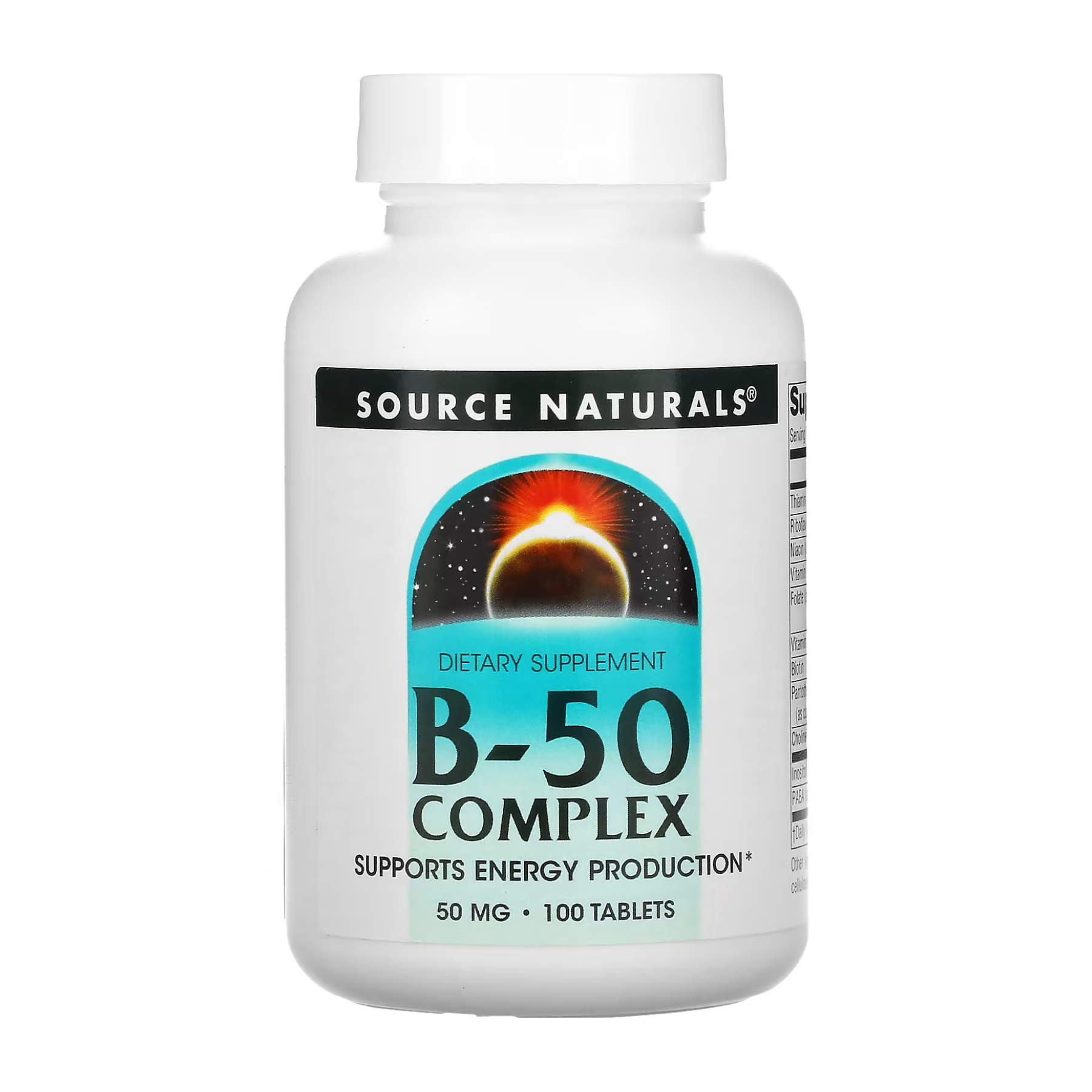Vitamin B-50 Complex 50mg - 100 tabs Vitamin B-50 Complex 50mg - 100 tabs
