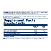 Beta Glucan with Vitamin C 10mg - 60 vcaps. Зображення №2 Beta Glucan with Vitamin C 10mg - 60 vcaps. Зображення №2