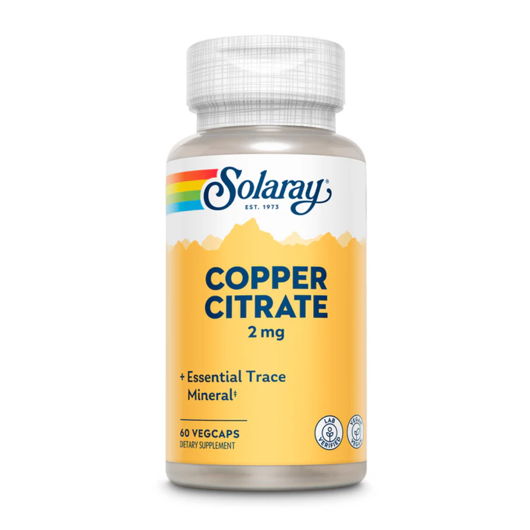 Copper Citrate 2mg - 60 vcaps Copper Citrate 2mg - 60 vcaps
