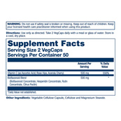Vitamin C & Bioflavonoids 1:1 500mg - 100 vcaps. Зображення №2