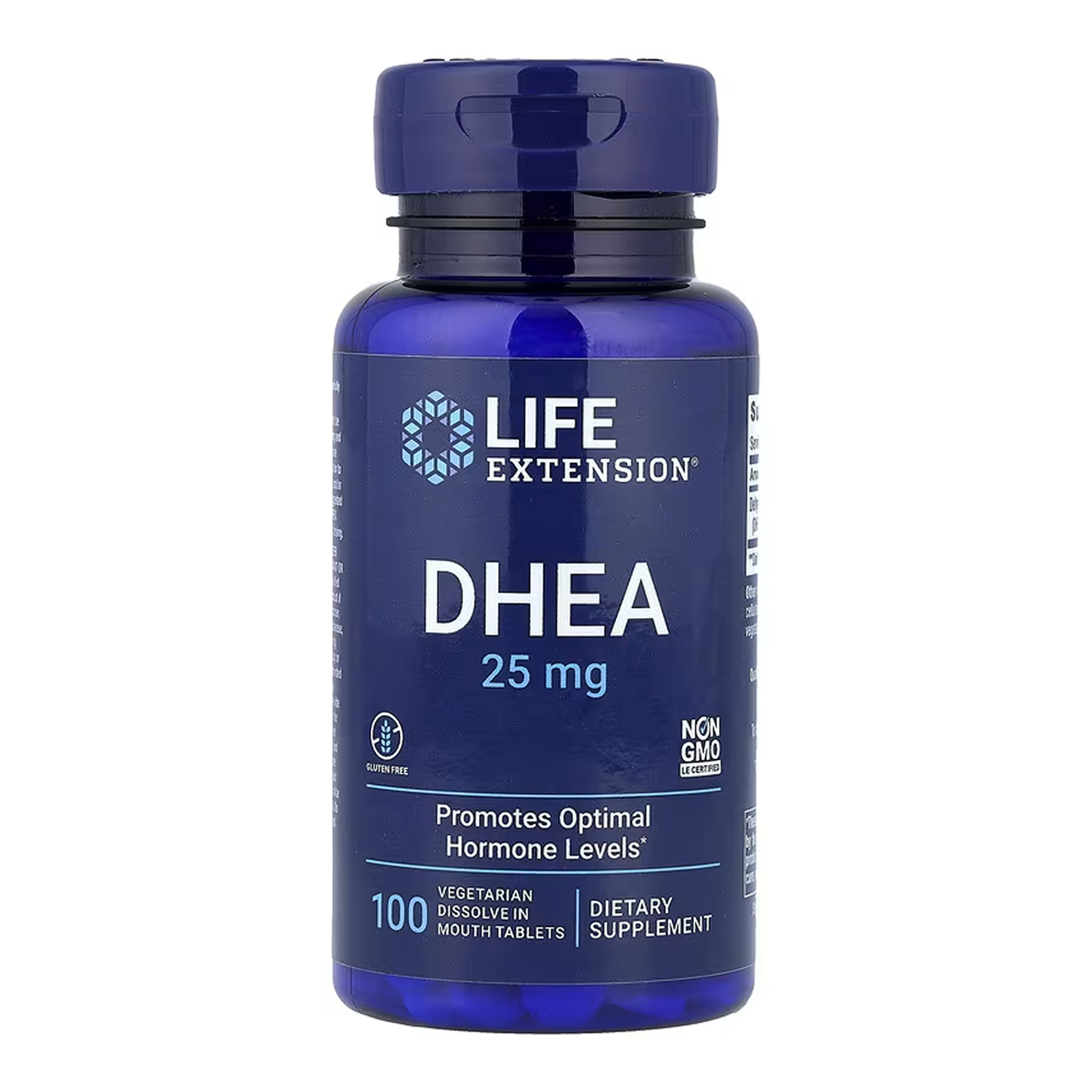 DHEA 25 мг - 100 таблеток для розсмоктування DHEA 25 мг - 100 таблеток для розсмоктування